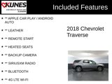 Used 2018 Chevrolet Traverse LT w/ LPO, Floor Liner Package image 2