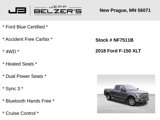 Certified 2018 Ford F150 XLT w/ Equipment Group 302A Luxury image 2