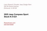 New 2025 Jeep Compass Sport image 2