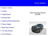 Used 2022 Ford Edge Titanium image 2