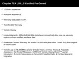 Certified 2023 Chrysler Voyager LX image 2