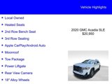 Used 2020 GMC Acadia SLE w/ Driver Convenience Package image 2