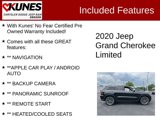 Used 2020 Jeep Grand Cherokee Limited w/ Luxury Group II image 2
