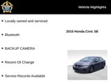 Used 2015 Honda Civic SE image 2