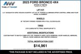 Used 2023 Ford Bronco Wildtrak image 2