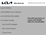Certified 2017 Kia Forte LX w/ LX Popular Package image 3