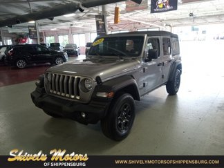 Certified 2021 Jeep Wrangler Unlimited Sport image 1