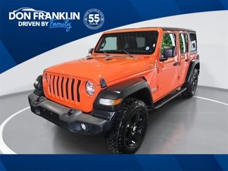 Used 2020 Jeep Wrangler Unlimited Sport S image 1