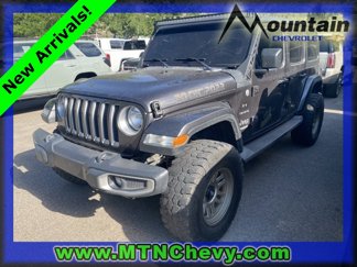 Used 2018 Jeep Wrangler Unlimited Sahara w/ Uconnect 4C Nav & Sound Group image 1