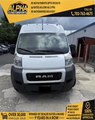 Used 2020 RAM ProMaster 2500 w/ Interior Convenience Group image 1