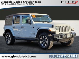 Used 2021 Jeep Wrangler Unlimited Sahara image 1