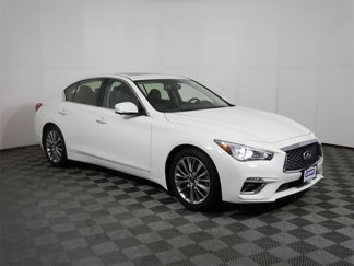 Used 2022 INFINITI Q50 Luxe w/ Cargo Package image 1