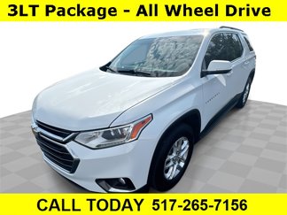 Certified 2020 Chevrolet Traverse LT w/ Driver Confidence II Package image 1