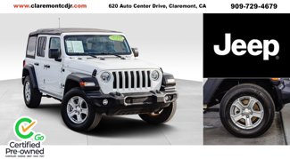 Certified 2022 Jeep Wrangler Unlimited Sport image 1