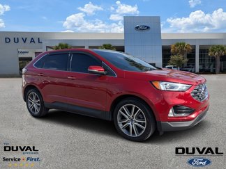 Certified 2022 Ford Edge Titanium w/ Class II Trailer Tow Package image 1