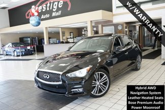 Used 2017 INFINITI Q50 Hybrid AWD image 1