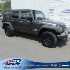 Certified 2016 Jeep Wrangler Unlimited Sport w/ Max Tow Package image 1