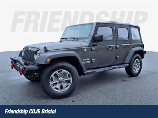 Certified 2017 Jeep Wrangler Unlimited Sport image 1