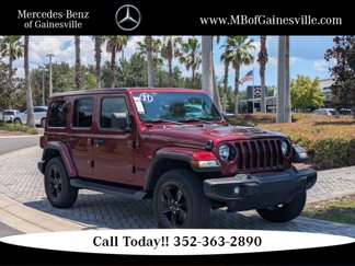 Used 2021 Jeep Wrangler Unlimited Sahara image 1