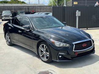 Used 2021 INFINITI Q50 Luxe image 1