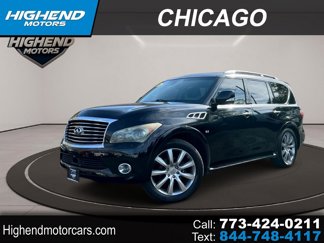 Used 2014 INFINITI QX80 4WD w/ Deluxe Touring Package image 1