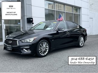 Used 2019 INFINITI Q50 Luxe w/ Essential Package (3.0T Luxe) image 1