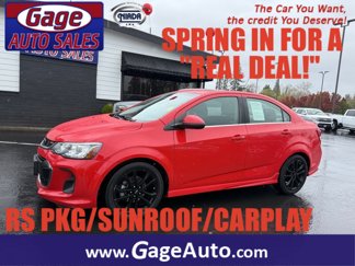 Used 2018 Chevrolet Sonic LT w/ Fun and Sun With RS Package image 1