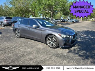 Used 2022 INFINITI Q50 Sensory image 1