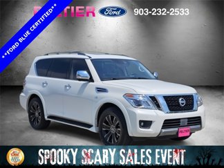 Used 2019 Nissan Armada Platinum w/ Captain's Chairs Package video 1