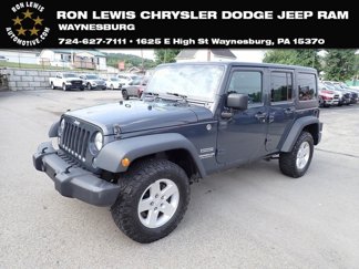 Used 2017 Jeep Wrangler Unlimited Sport w/ Quick Order Package 24S image 1