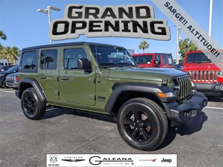 Certified 2022 Jeep Wrangler Unlimited Sport image 1