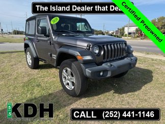 Used 2020 Jeep Wrangler Sport image 1