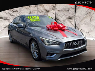 Used 2018 INFINITI Q50 Luxe image 1