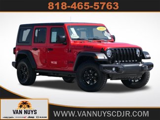 Used 2021 Jeep Wrangler Unlimited Sport image 1