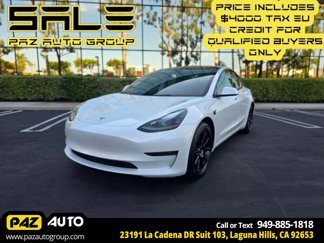 Used 2023 Tesla Model 3 Standard Range image 1