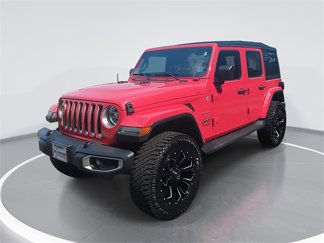 Used 2018 Jeep Wrangler Unlimited Sahara w/ LED Lighting Group image 1
