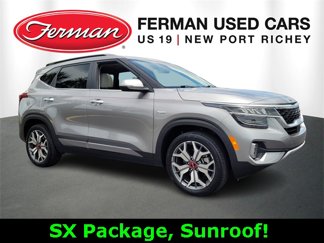 Used 2021 Kia Seltos SX w/ SX Sunroof Package image 1
