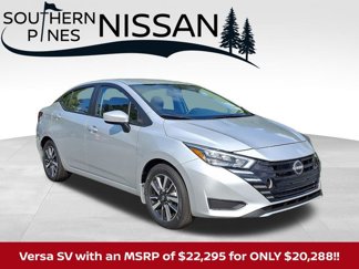 New 2025 Nissan Versa SV w/ Trunk Package image 1