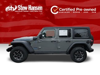 Used 2022 Jeep Wrangler Unlimited Rubicon 4xe w/ Cold Weather Group image 1