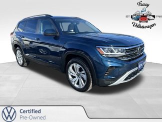 Certified 2021 Volkswagen Atlas SE w/ Panoramic Sunroof Package image 1