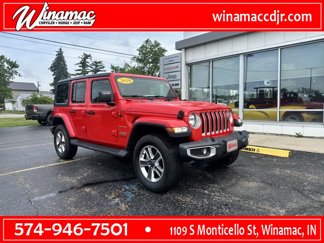 Used 2020 Jeep Wrangler Unlimited Sahara image 1