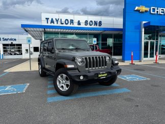 Used 2021 Jeep Wrangler Unlimited Sport image 1