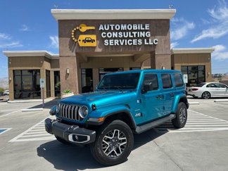 Used 2024 Jeep Wrangler Sahara w/ Technology Group image 1