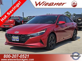 Used 2022 Hyundai Elantra Blue image 1