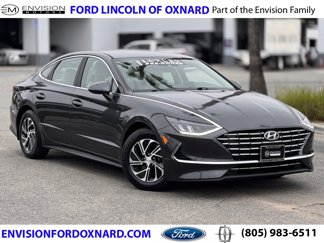 Used 2021 Hyundai Sonata Blue image 1