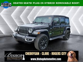 Used 2021 Jeep Wrangler Unlimited Sahara w/ Cold Weather Group image 1