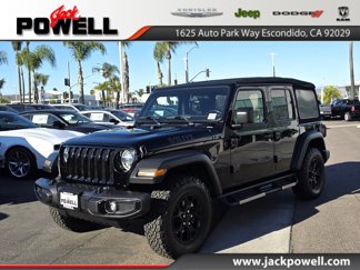 Certified 2021 Jeep Wrangler Unlimited Sport image 1