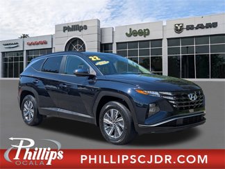 Used 2022 Hyundai Tucson Blue w/ Cargo Package image 1