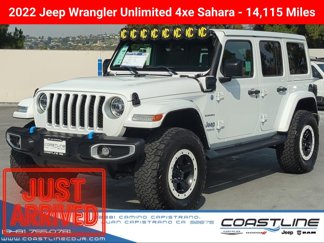 Certified 2022 Jeep Wrangler 4xe Sahara image 1