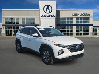 Used 2022 Hyundai Tucson Blue image 1